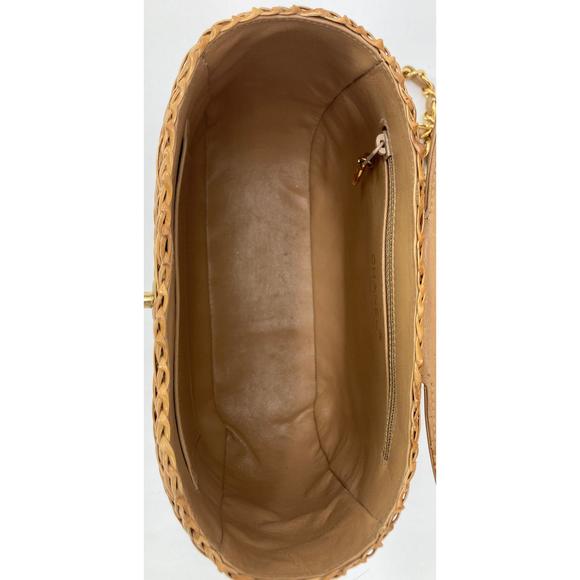 CHANEL RARE VINTAGE Wicker Basket Bag - Picture 9 of 9